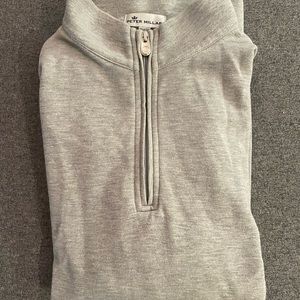 Peter Millar mens 1/4 zip jacket with TaylorMade branding